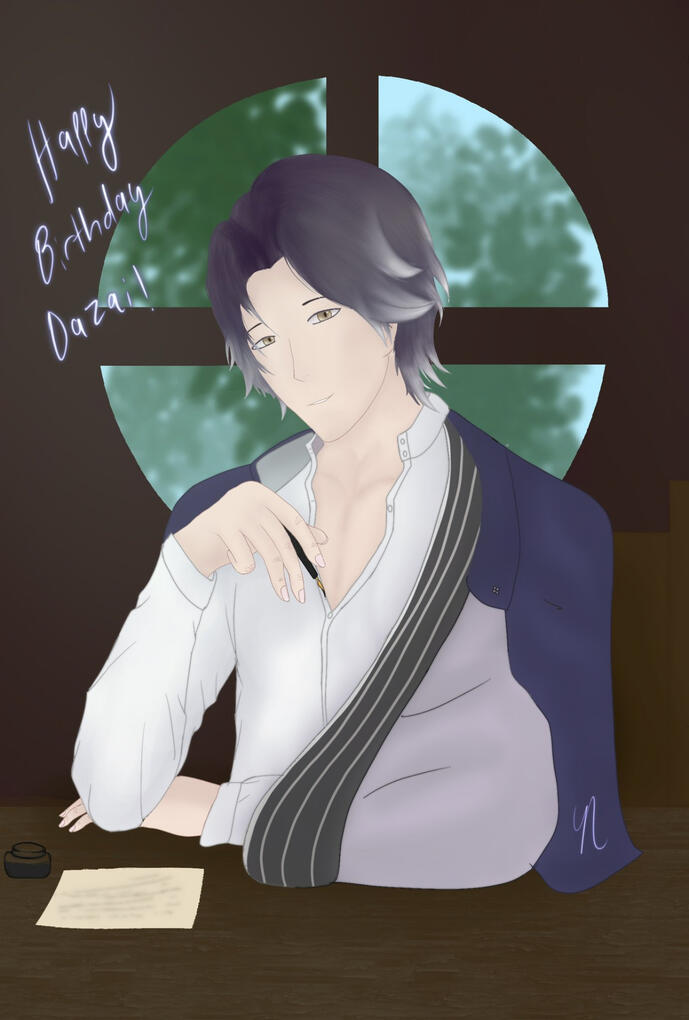 Dazai Birthday Art 2021
